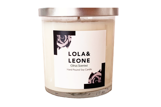 Hand-Poured, Soy Base Candle